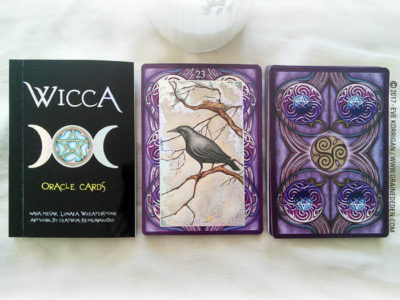 Wiccan Wicca Oracle cards de Lunaea Wheaterstone et Nada Mesar - Graine d'Eden Développement personnel, spiritualité, tarots et oracles divinatoires, Bibliothèques des Oracles, avis, présentation, review