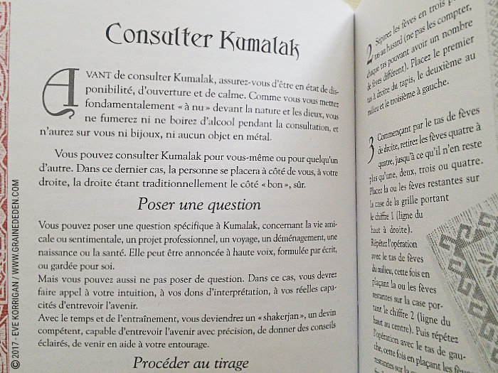 Kumalak – Le Miroir de la destinée – Chamanisme du Kazakhstan _ Graine d'Eden Développement personnel, spiritualité, tarots et oracles divinatoires, Bibliothèques des Oracles, avis, présentation, review , revue