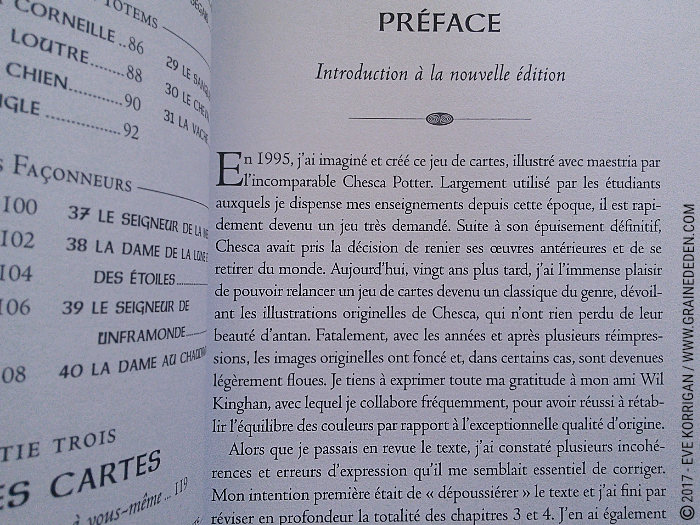 L'Oracle du Chaman Celte de John Matthews - Graine d'Eden Développement personnel, spiritualité, tarots et oracles divinatoires, Bibliothèques des Oracles, avis, présentation, review , revue