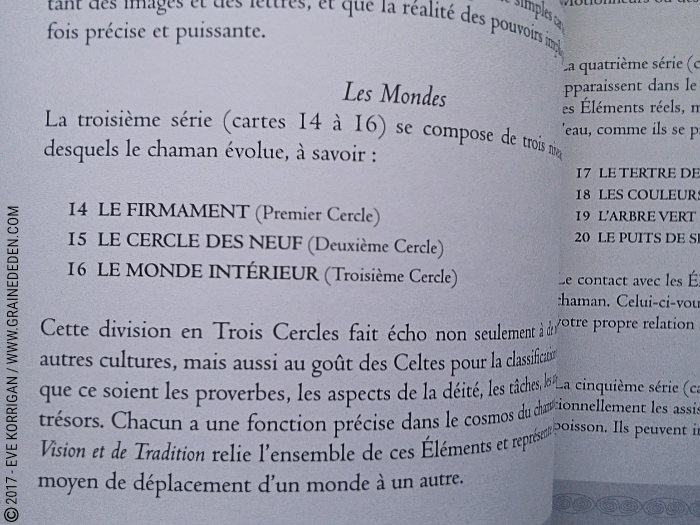 L'Oracle du Chaman Celte de John Matthews - Graine d'Eden Développement personnel, spiritualité, tarots et oracles divinatoires, Bibliothèques des Oracles, avis, présentation, review , revue