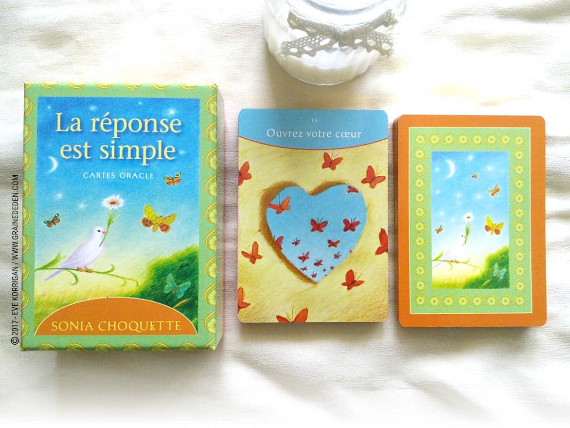 Cartes Oracle La Réponse Est Simple De Sonia Choquette - 