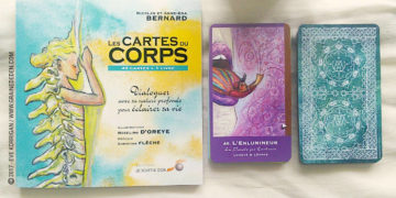 Les Cartes du corps de Nicolas et Anne-Ena Bernard - Graine d'Eden Développement personnel, spiritualité, tarots et oracles divinatoires, Bibliothèques des Oracles, avis, présentation, review , revue