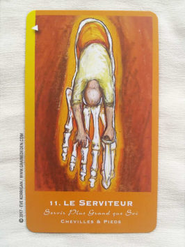 Les Cartes du corps de Nicolas et Anne-Ena Bernard - Graine d'Eden Développement personnel, spiritualité, tarots et oracles divinatoires, Bibliothèques des Oracles, avis, présentation, review , revue