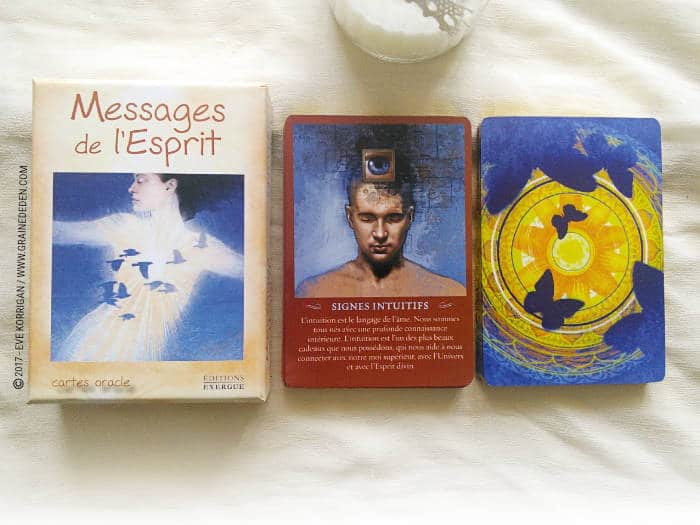 Messages de l'Esprit cartes Oracle de John Holland - Graine d'Eden Développement personnel, spiritualité, tarots et oracles divinatoires, Bibliothèques des Oracles, avis, présentation, review , revue