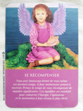 L'Oracle des Anges de Doreen Virtue - Graine d'Eden Développement personnel, spiritualité, tarots et oracles divinatoires, Bibliothèques des Oracles, avis, présentation, review , revue