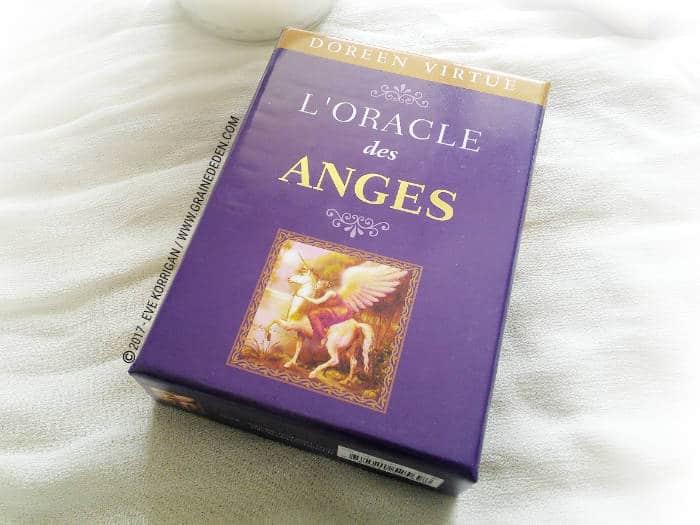 L'Oracle des Anges de Doreen Virtue - Graine d'Eden Développement personnel, spiritualité, tarots et oracles divinatoires, Bibliothèques des Oracles, avis, présentation, review , revue