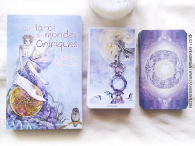 Le Tarot des Mondes Oniriques de Stephanie Pui-Mun Law et Barbara Moore - Graine d'Eden Développement personnel, spiritualité, tarots et oracles divinatoires, Bibliothèques des Oracles, avis, présentation, review , revue