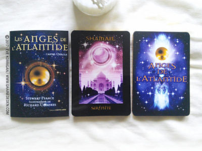 Les Cartes Oracle Les Anges de L'Atlantide de Stewart Pearce et Richard Crookes - Graine d'Eden Développement personnel, spiritualité, tarots et oracles divinatoires, Bibliothèques des Oracles, avis, présentation, review , revue