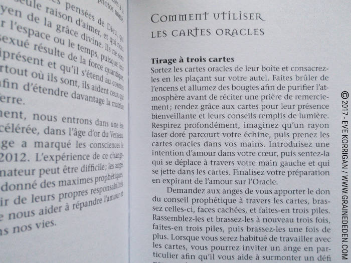 Les Cartes Oracle Les Anges de L'Atlantide de Stewart Pearce et Richard Crookes - Graine d'Eden Développement personnel, spiritualité, tarots et oracles divinatoires, Bibliothèques des Oracles, avis, présentation, review , revue