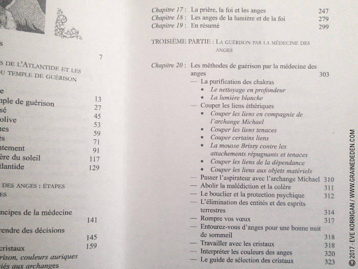 Review du livre La Médecine des Anges de Doreen Virtue : REVIEW et présentation de ce livre qui permet de pratiquer la Médecine des Anges. Graine d'Eden Développement personnel, spiritualité, tarots et oracles divinatoires, Bibliothèques des Oracles, avis, présentation, review , revue