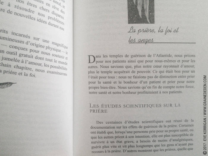 Review du livre La Médecine des Anges de Doreen Virtue : REVIEW et présentation de ce livre qui permet de pratiquer la Médecine des Anges. Graine d'Eden Développement personnel, spiritualité, tarots et oracles divinatoires, Bibliothèques des Oracles, avis, présentation, review , revue