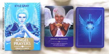 Angel Prayers Oracle Cards de Kyle Gray - Graine d'Eden Développement personnel, spiritualité, tarots et oracles divinatoires, Bibliothèques des Oracles, avis, présentation, review , revue