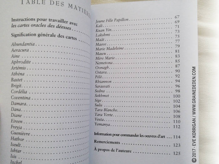 L'Oracle des Déesses de Doreen Virtue - Découvrez ce coffret de cartes Oracle dans la Bibliothèque des Oracles. Graine d'Eden Développement personnel, spiritualité, tarots et oracles divinatoires, Bibliothèques des Oracles, avis, présentation, review , revue