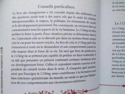 I Ching Oracle de Klaus et Marlies Holitzka - Graine d'Eden Développement personnel, spiritualité, tarots et oracles divinatoires, Bibliothèques des Oracles, avis, présentation, review , revue