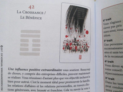 I Ching Oracle de Klaus et Marlies Holitzka - Graine d'Eden Développement personnel, spiritualité, tarots et oracles divinatoires, Bibliothèques des Oracles, avis, présentation, review , revue