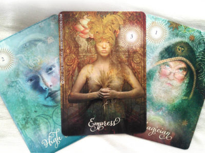 The Good Tarot de Colette Baron-Reid et Jena DellaGrottaglia - Graine d'Eden Développement personnel, spiritualité, tarots et oracles divinatoires, Bibliothèques des Oracles, avis, présentation, review , revue