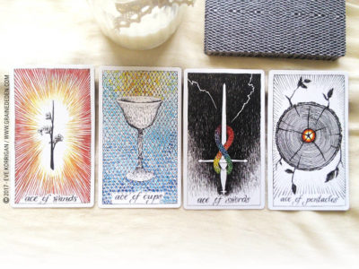 The Wild Unknown Tarot deck de Kim Krans - Graine d'Eden Développement personnel, spiritualité, tarots et oracles divinatoires, Bibliothèques des Oracles, avis, présentation, review , revue