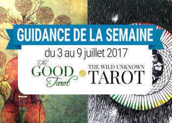 3 au 9 juillet 2017 - Votre guidance de la semaine avec The Good Tarot de Colette Baron-Reid et The Wild Unknown Tarot de Kim Krans - Graine d'Eden Tarots et Oracles divinatoires - avis, review, présentations