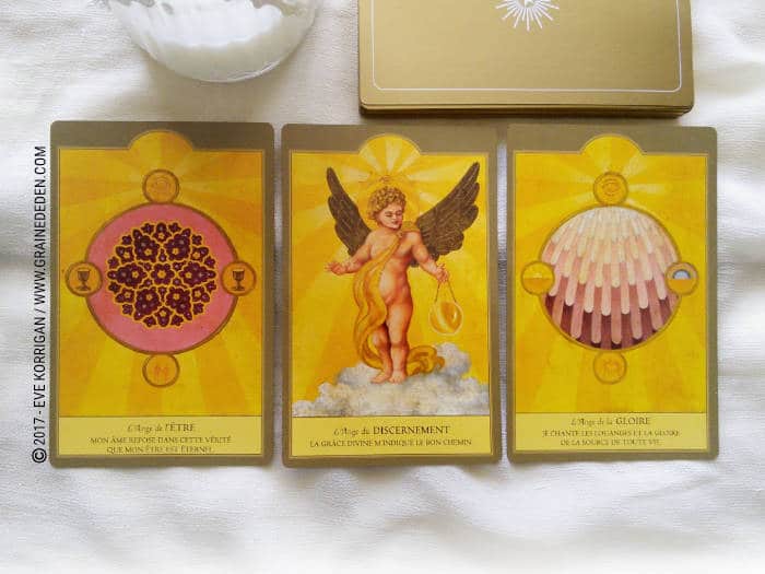 Les Anges Cartes Oracle de Ambika Wauters - Graine d'Eden Développement personnel, spiritualité, tarots et oracles divinatoires, Bibliothèques des Oracles, avis, présentation, review , revue