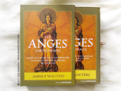 Les Anges Cartes Oracle de Ambika Wauters - Graine d'Eden Développement personnel, spiritualité, tarots et oracles divinatoires, Bibliothèques des Oracles, avis, présentation, review , revue