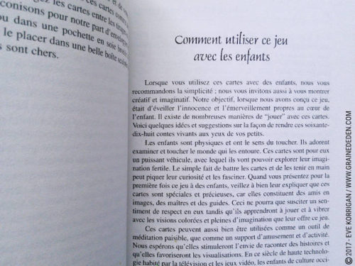 Les Cartes de l'Enfant Intérieur et son Grand Livre de Isha et Mark Lerner - Découvrez ce Tarot. Graine d'Eden - Fiche de La bibliothèque des Tarots divinatoires. Présentation et images.. Graine d'Eden - Fiche de La bibliothèque des Oracles. Présentation et images.. Graine d'Eden - Fiche de La bibliothèque des Oracles. Présentation et images. Graine d'Eden - Fiche de La bibliothèque des Oracles. Présentation et images. - Graine d'Eden Développement personnel, spiritualité, tarots et oracles divinatoires, Bibliothèques des Oracles, avis, présentation, review , revue