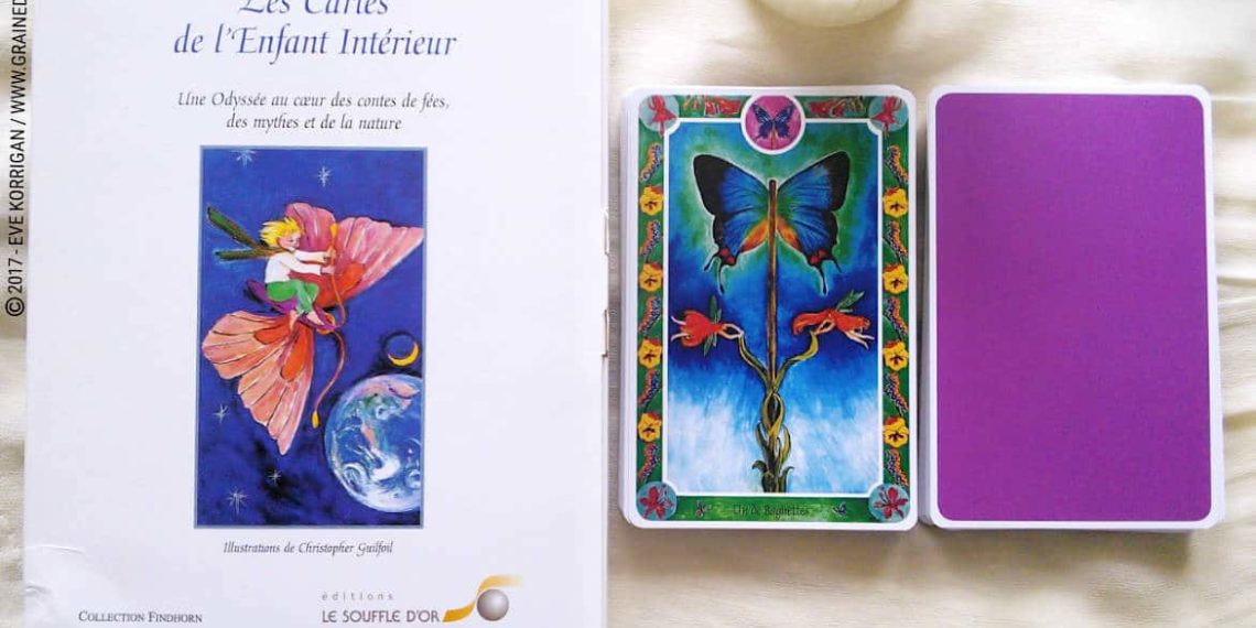 Les Cartes de l'Enfant Intérieur et son Grand Livre de Isha et Mark Lerner - Découvrez ce Tarot. Graine d'Eden - Fiche de La bibliothèque des Tarots divinatoires. Présentation et images.. Graine d'Eden - Fiche de La bibliothèque des Oracles. Présentation et images.. Graine d'Eden - Fiche de La bibliothèque des Oracles. Présentation et images. Graine d'Eden - Fiche de La bibliothèque des Oracles. Présentation et images. - Graine d'Eden Développement personnel, spiritualité, tarots et oracles divinatoires, Bibliothèques des Oracles, avis, présentation, review , revue