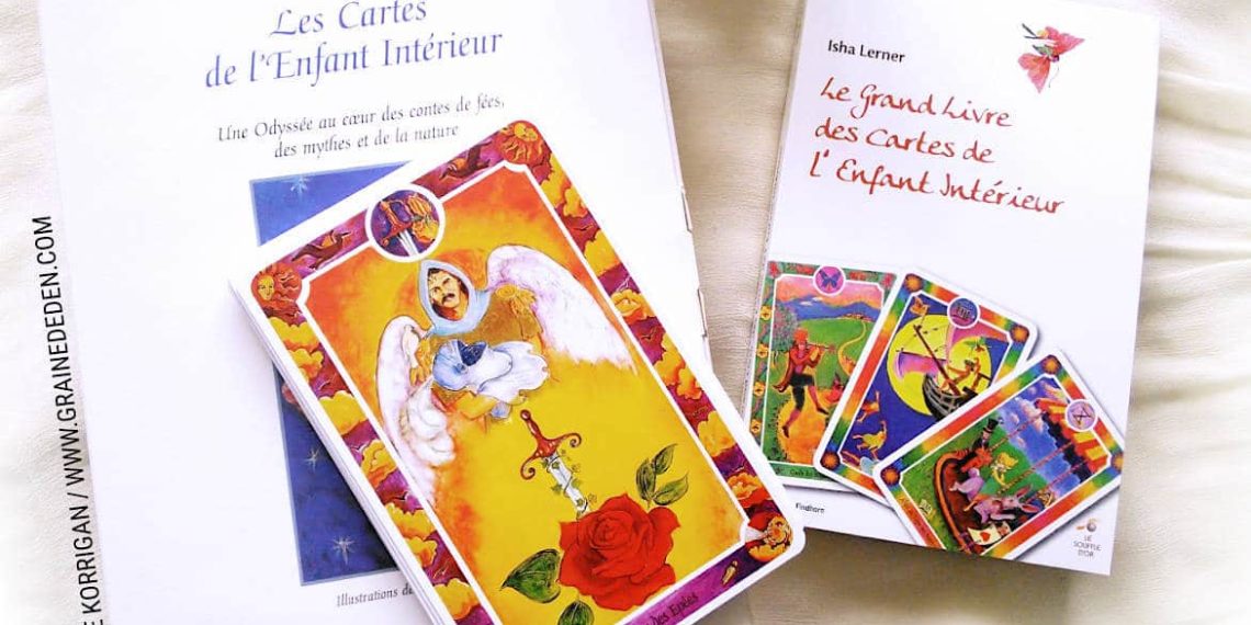 Les Cartes de l'Enfant Intérieur et son Grand Livre de Isha et Mark Lerner - Découvrez ce Tarot. Graine d'Eden - Fiche de La bibliothèque des Tarots divinatoires. Présentation et images.. Graine d'Eden - Fiche de La bibliothèque des Oracles. Présentation et images.. Graine d'Eden - Fiche de La bibliothèque des Oracles. Présentation et images. Graine d'Eden - Fiche de La bibliothèque des Oracles. Présentation et images. - Graine d'Eden Développement personnel, spiritualité, tarots et oracles divinatoires, Bibliothèques des Oracles, avis, présentation, review , revue