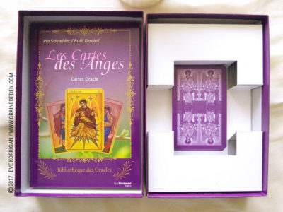 Les Cartes des Anges de Pia Schneider et Ruth Kendell - Graine d'Eden Développement personnel, spiritualité, tarots et oracles divinatoires, Bibliothèques des Oracles, avis, présentation, review , revue