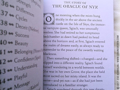 Wisdom of the House of Night Oracle Cards de Colette Baron-Reid et Jena DellaGrottaglia - Graine d'Eden Développement personnel, spiritualité, tarots et oracles divinatoires, Bibliothèques des Oracles, avis, présentation, review , revue