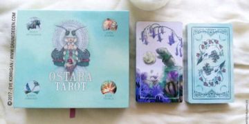 Ostara Tarot de Molly Applejohn, Eden Cooke, Krista Gibbard et Julia Iredale - Graine d'Eden Développement personnel, spiritualité, tarots et oracles divinatoires, Bibliothèques des Oracles, avis, présentation, review , revue