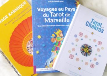 3 Livres de développement personnel avec le Tarot de Marseille - Le Tirage Karmique de Sebastien Michel - Tarot et Chakras de Colette et Karine Silvestre - Voyages au Pays du Tarot de Marseille review - Graine d'Eden Développement personnel, spiritualité, tarots et oracles divinatoires, livres de développement personnel - avis, présentation, review , revue