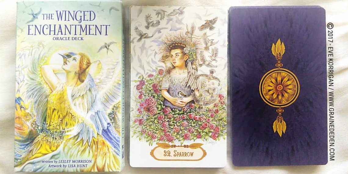 The Winged Enchantment Oracle Deck de Lisa Hunt et Lesley Morrison - Graine d'Eden Développement personnel, spiritualité, tarots et oracles divinatoires, Bibliothèques des Oracles, avis, présentation, review , revue