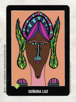 Tribal Tarot de Delphine Lhuillier - Graine d'Eden Développement personnel, spiritualité, tarots et oracles divinatoires, Bibliothèques des Oracles, avis, présentation, review , revue