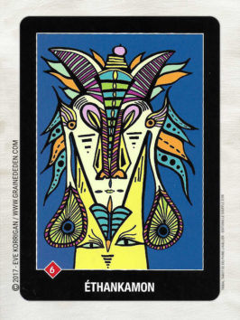 Tribal Tarot de Delphine Lhuillier - Graine d'Eden Développement personnel, spiritualité, tarots et oracles divinatoires, Bibliothèques des Oracles, avis, présentation, review , revue