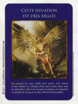 Cartes Oracle L'Archange Michaël de Doreen Virtue - Graine d'Eden Développement personnel, spiritualité, tarots et oracles divinatoires, Bibliothèques des Oracles, avis, présentation, review , revue