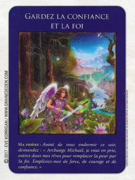 Cartes Oracle L'Archange Michaël de Doreen Virtue - Graine d'Eden Développement personnel, spiritualité, tarots et oracles divinatoires, Bibliothèques des Oracles, avis, présentation, review , revue