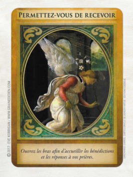 Cartes Oracle L'Archange Gabriel de Doreen Virtue - Graine d'Eden Développement personnel, spiritualité, tarots et oracles divinatoires, Bibliothèques des Oracles, avis, présentation, review , revue