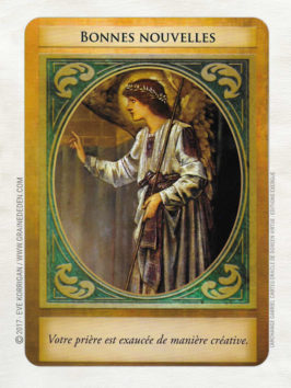 Cartes Oracle L'Archange Gabriel de Doreen Virtue - Graine d'Eden Développement personnel, spiritualité, tarots et oracles divinatoires, Bibliothèques des Oracles, avis, présentation, review , revue