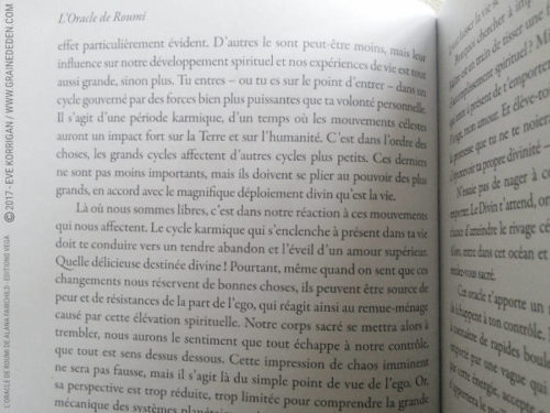 L'Oracle de Roumi de Alana Fairchild et Rassouli - Graine d'Eden Développement personnel, spiritualité, tarots et oracles divinatoires, Bibliothèques des Oracles, avis, présentation, review , revue