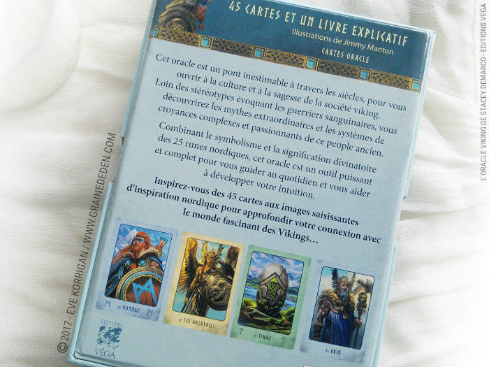 L'Oracle Viking de Stacey Demarco et Jimmy Manton - Graine d'Eden Développement personnel, spiritualité, tarots et oracles divinatoires, Bibliothèques des Oracles, avis, présentation, review , revue