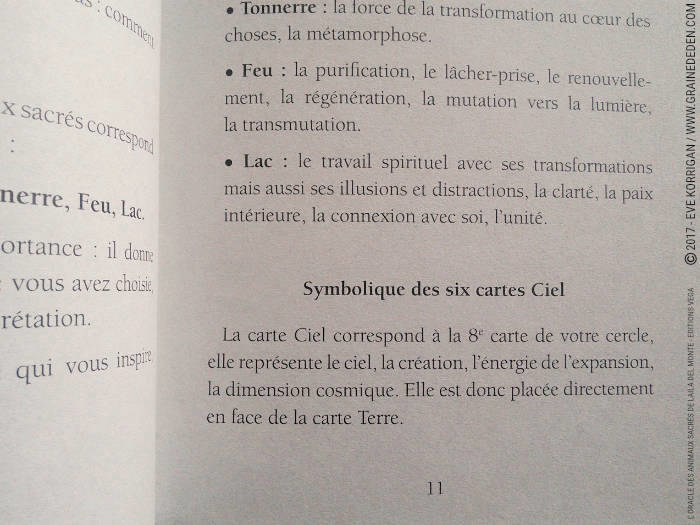 L'Oracle des Animaux Sacrés de Laila Del Monte - Graine d'Eden Développement personnel, spiritualité, tarots et oracles divinatoires, Bibliothèques des Oracles, avis, présentation, review , revue