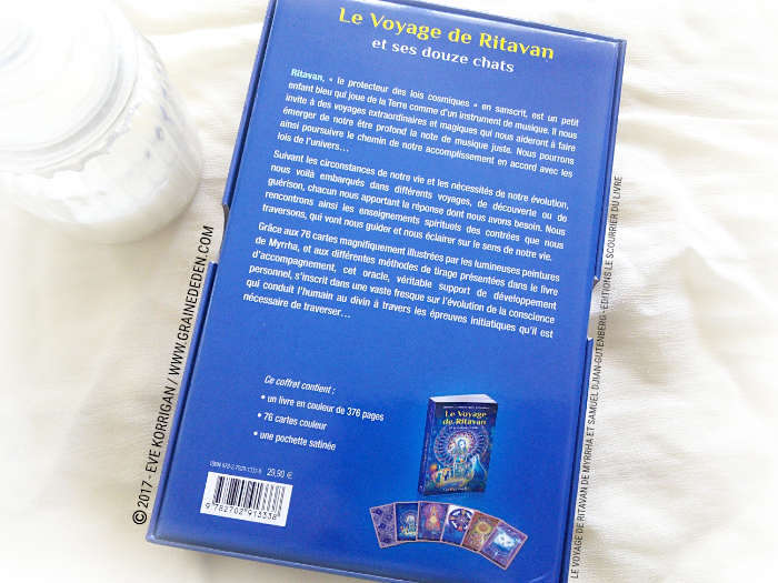 Le Voyage de Ritavan Cartes Oracle de Myrrha et Samuel Djian-Gutenberg - Graine d'Eden Développement personnel, spiritualité, tarots et oracles divinatoires, Bibliothèques des Oracles, avis, présentation, review , revue