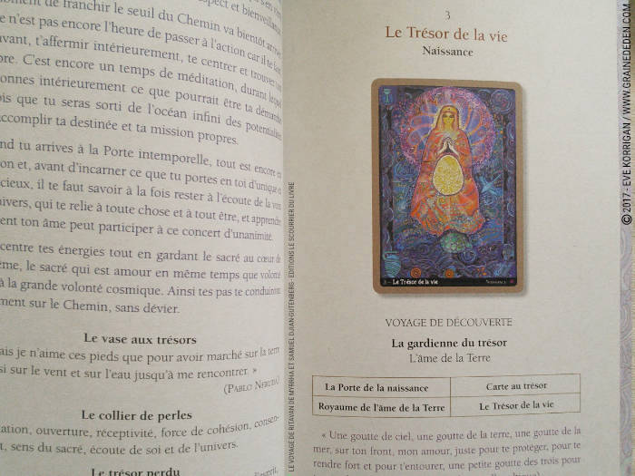 Le Voyage de Ritavan Cartes Oracle de Myrrha et Samuel Djian-Gutenberg - Graine d'Eden Développement personnel, spiritualité, tarots et oracles divinatoires, Bibliothèques des Oracles, avis, présentation, review , revue