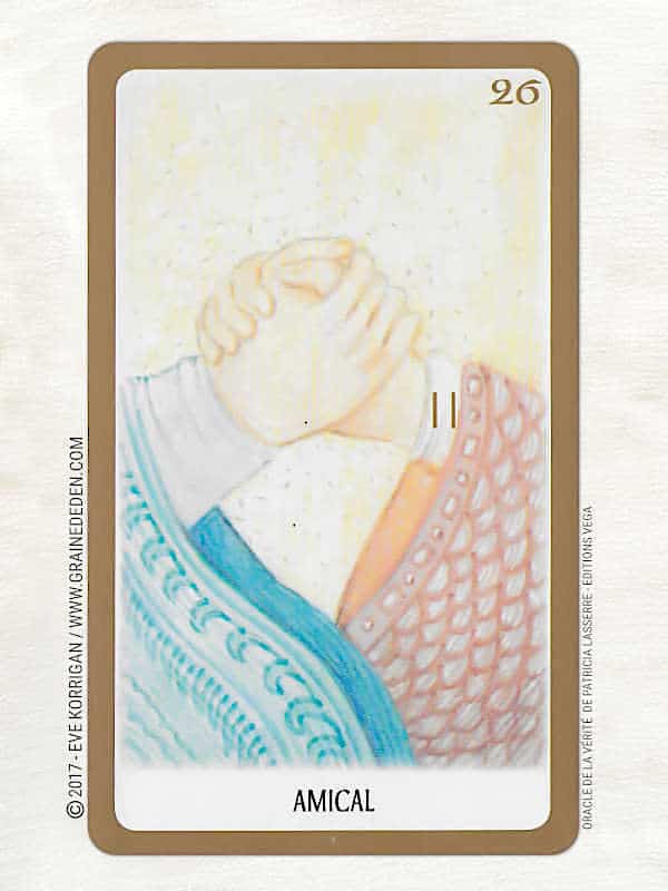 Oracle de la vérité de Patricia Lasserre - Graine d'Eden Développement personnel, spiritualité, tarots et oracles divinatoires, Bibliothèques des Oracles, avis, présentation, review , revue