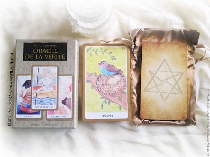 Oracle de la vérité de Patricia Lasserre - Graine d'Eden Développement personnel, spiritualité, tarots et oracles divinatoires, Bibliothèques des Oracles, avis, présentation, review , revue