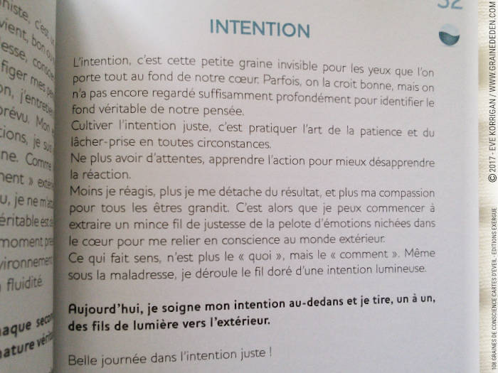 108 Graines de Conscience Cartes d'Eveil de Alma on Earth - Graine d'Eden Développement personnel, spiritualité, tarots et oracles divinatoires, Bibliothèques des Oracles, avis, présentation, review , revue