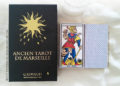 Coffret Luxe Or Ancien Tarot de Marseille Grimaud - Graine d'Eden Développement personnel, spiritualité, tarots et oracles divinatoires, Bibliothèques des Tarots, avis, présentation, review , revue