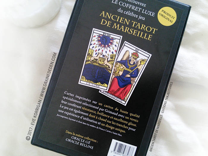 Coffret Luxe Or Ancien Tarot de Marseille Grimaud - Avis et Review