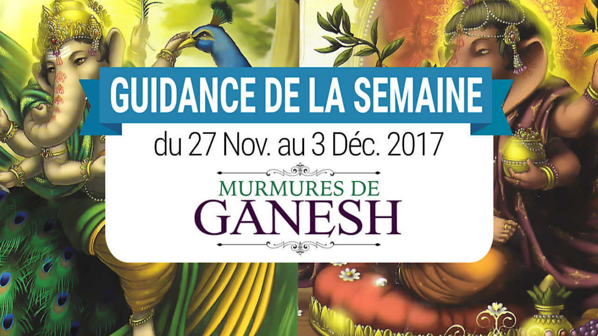 27 Novembre au 3 Décembre - Votre guidance de la semaine avec les cartes Oracle Murmures de Ganesh de Angela Hartfield - Graine d'Eden Eve Korrigan - Développement personnel, spiritualité, tarots et oracles divinatoires, Bibliothèques des Oracles, avis, présentation, review , revue