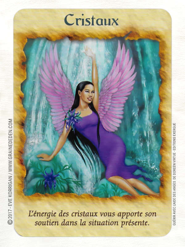 Guérir avec l'Aide des Anges Cartes Oracle de Doreen Virtue - Graine d'Eden Développement personnel, spiritualité, tarots et oracles divinatoires, Bibliothèques des Oracles, avis, présentation, review , revue